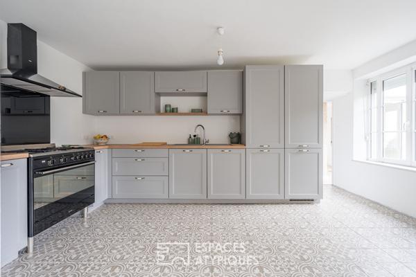 Maison familiale avec dépendances