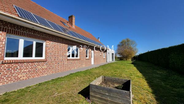 Semi Plain-Pied Individuel en Briques en Campagne Gonnehem (62920)