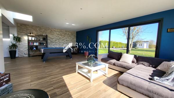 Semi Plain-Pied Individuel en Briques en Campagne Gonnehem (62920)