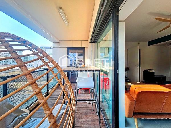 T2 42m² lumineux avec balcon à Confluence