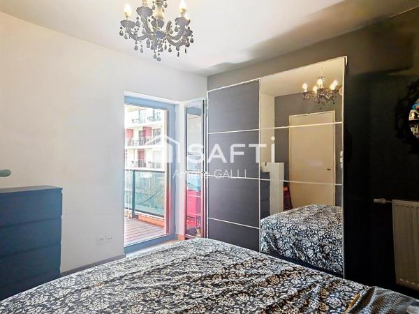 T2 42m² lumineux avec balcon à Confluence