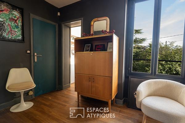 Maison familiale avec jardin arboré