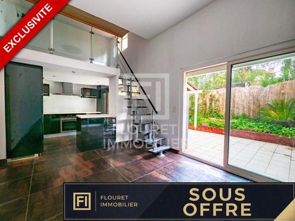 Appartement 2 chambres en rez-de-jardin sécurisé  avec grande terrasse