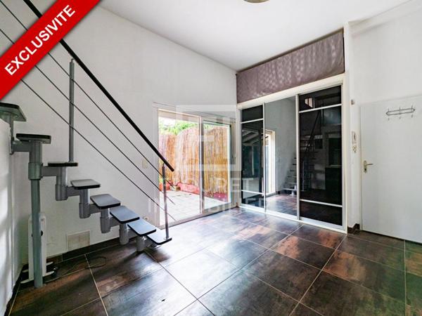 Appartement 2 chambres en rez-de-jardin sécurisé  avec grande terrasse