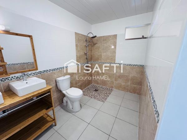 Maison neuve T4 vue sur les Pitons du Carbet.