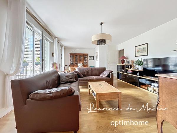 Appartement à vendre 4 pièces LA GARENNE COLOMBES (92), avec balcon, cave et parking