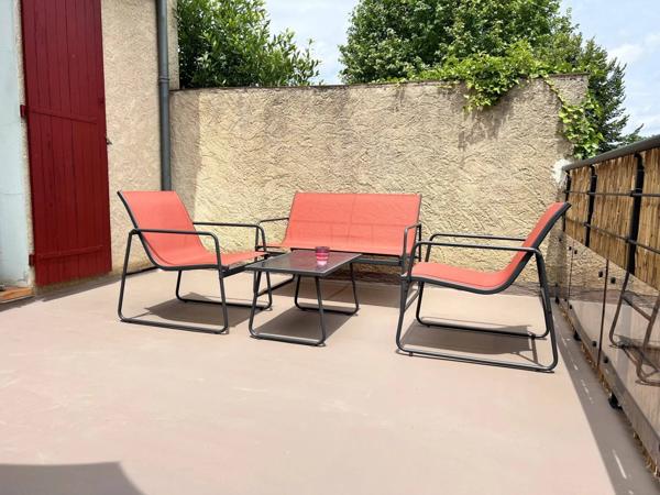 Appartement 100 m2 + terrasse, quartier hôpital