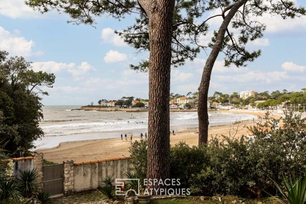 Élégance des années 30 : Demeure d’exception avec vue mer et accès plage