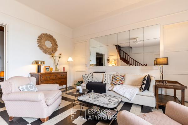 Élégance des années 30 : Demeure d’exception avec vue mer et accès plage