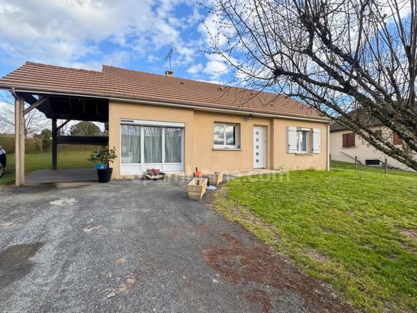 Maison de plain-pied à vendre à SAINT SULPICE LES FEUILLES (87)