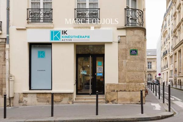 Paris VI – Saint-Sulpice – Local commercial 290 m2 vendu loué