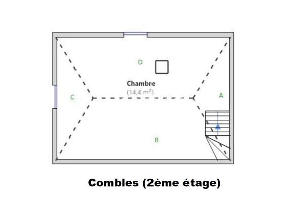 Maison 3 pièces - 79 m² Exclusivité efficity