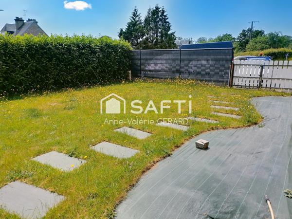 Maison 3 chbs, avec atelier et jardin clos