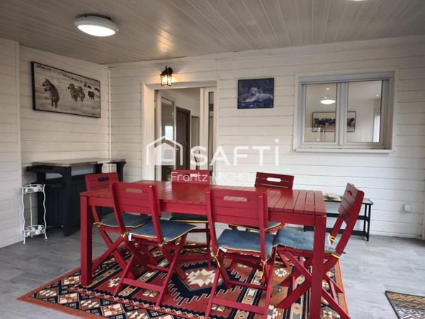 Un air de vacance à seulement 5mns de la plage!