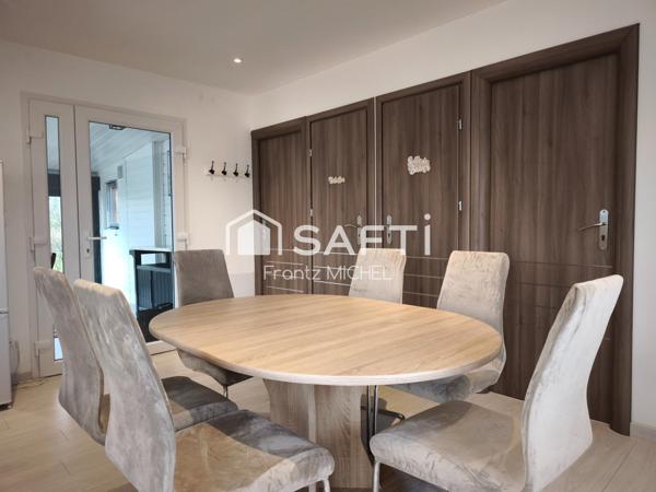 Un air de vacance à seulement 5mns de la plage!