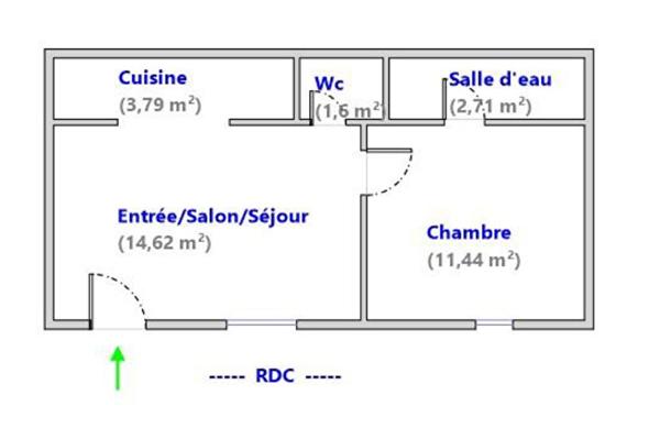 Appartement T2 Marechal Juin