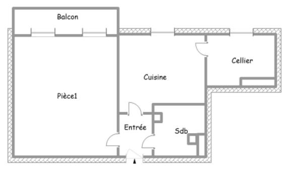 Studio à vendre 40,2 m² Limoges