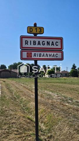 Terrain 1500m² à bâtir - Ribagnac