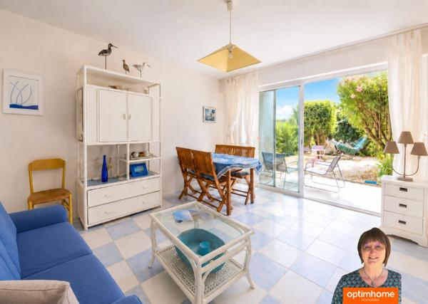 Appartement à vendre 2 pièces en rez-de-jardin, Boucanet - LE GRAU DU ROI (30)
