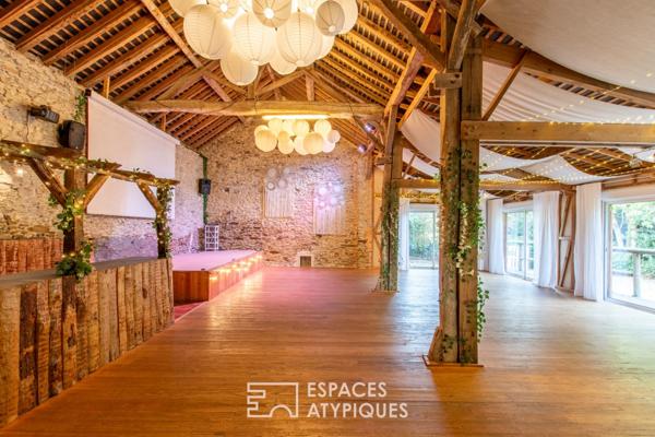 Ancien corps de ferme dédié à l’évènementiel