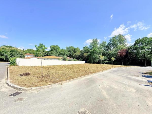 Terrain de 1 033 m², borné et viabilisé