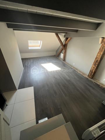 Loft T4 de 131 m² utiles dont 86 m² en loi carrez.
Il se compose d'une cuisine américaine équipée ouverte sur salon/séjour agrémenté d'une mezzanine, de trois chambres dont  une avec point d'eau, d'une salle de bain et un WC séparé. Charge 65€ (comprend eau froide, électricité et ménage des communs).
Très lumineux , au calme absolue
En plein centre ville, vu imprenable.
Rare à la vente.
A visité sans tarder.
