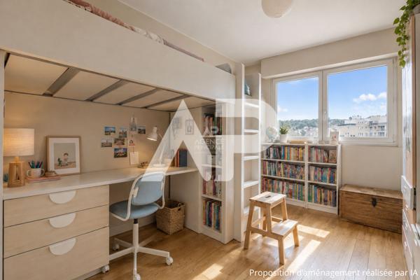 SEVRES RIVE DROITE - Appartement familial avec balcons et vues dégagées 615 000 € **  - Référence  613-S