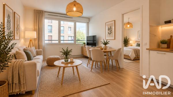Appartement à vendre 2 pièces 36,29 m² Trappes