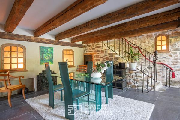 Maison de caractère avec piscine