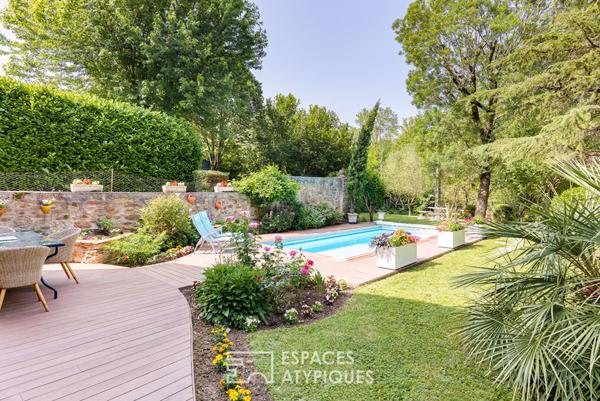 Maison de caractère avec piscine