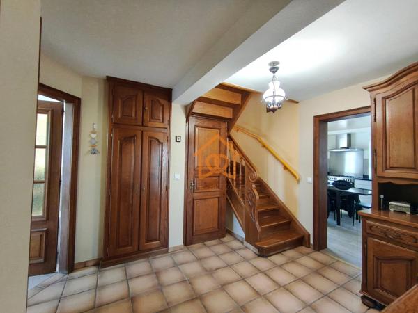 En exclusivité Jolie Maison de 150m² au sol à HOLTZHEIM avec piscine chauffée, climatisation sur 7 ares de terrain