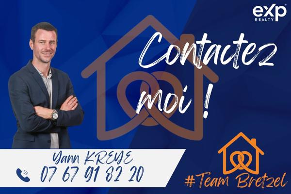 En exclusivité Jolie Maison de 150m² au sol à HOLTZHEIM avec piscine chauffée, climatisation sur 7 ares de terrain