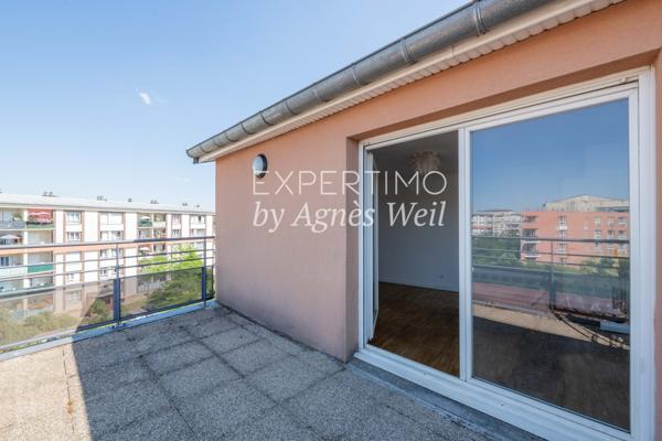 Clamart (92140) CLAMART - LE PETIT CLAMART - PLAINE - 3 PIECES AU DERNIER ETAGE AVEC TERRASSE