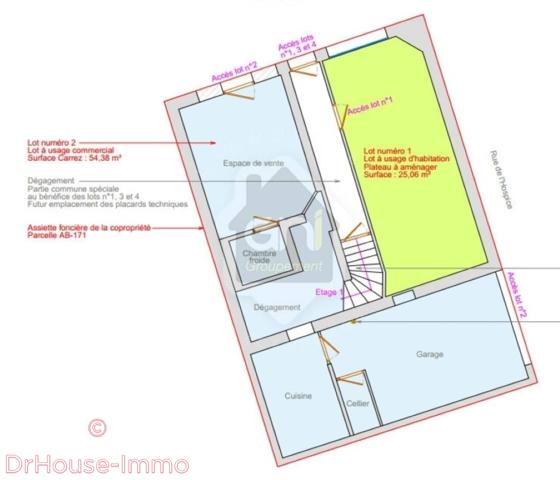 Appartement à vendre 2 pièces de 79 m²