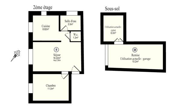 Appartement à vendre 2 pièces 41 m² Rueil-Malmaison