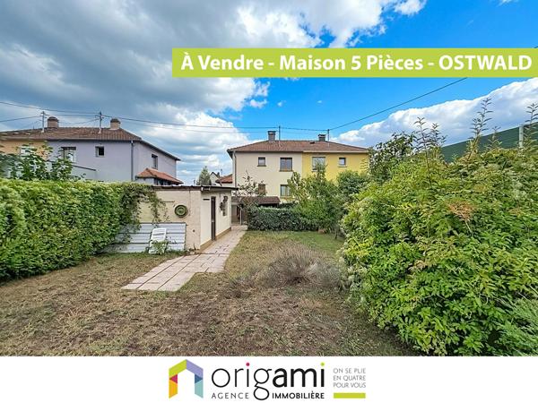 Maison accolée 5P OSTWALD Ostwald