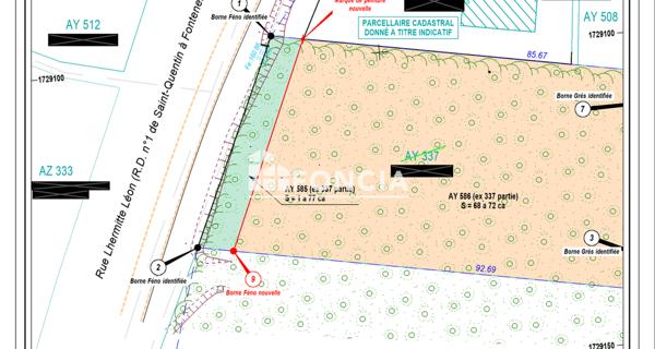À vendre Terrain 7049 m² - Château-thierry 02400