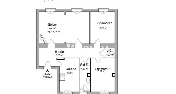 Location Appartement 3 pièces 65.85 m² - Clermont-ferrand 63000