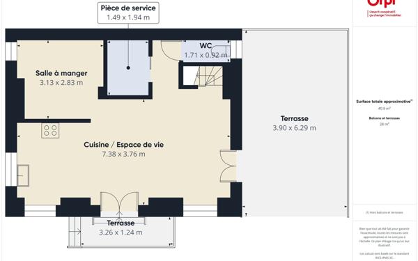 Maison à vendre    3 pièces •  Bassens