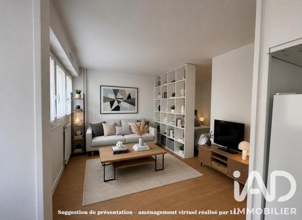 Studio à vendre 27,15 m² Levallois-Perret