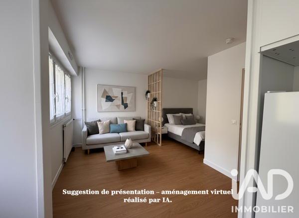 Studio à vendre 27,15 m² Levallois-Perret