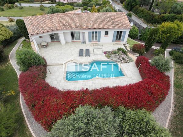 Villa de plain pied de 150 m2 sur 2847 m2