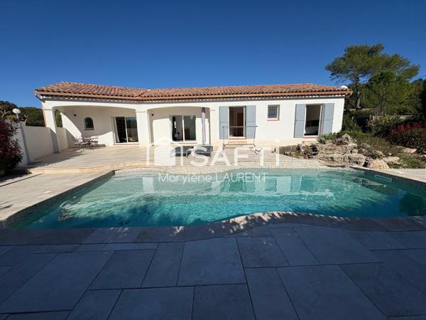 Villa de plain pied de 150 m2 sur 2847 m2