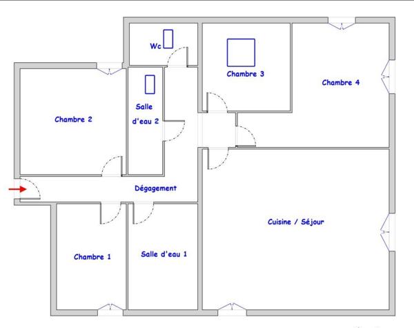Bagnères-de-Luchon (31110) T5 centre de Bagnères de Luchon