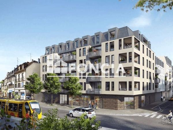 Location Appartement 2 pièces 41.5 m² - 1 RUE DE ROUFFACH Mulhouse 68200