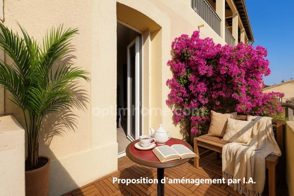 🏡 Sausset-les-Pins, Centre-ville : Appartement T2 rénové - Terrasse plein sud – Proche plage
