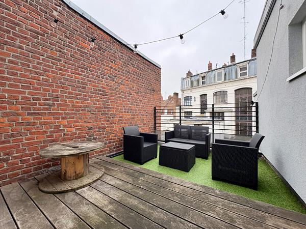 Lille, quartier Sébastopol/Saint Michel, Très bel appartement de type 3, avec terrasse Lille Lille, quartier Sébastopol/Saint Michel, Très bel appartement de type 3, avec terrasse Lille