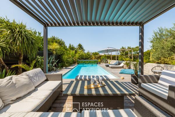 Cachotière familiale à deux pas des plages