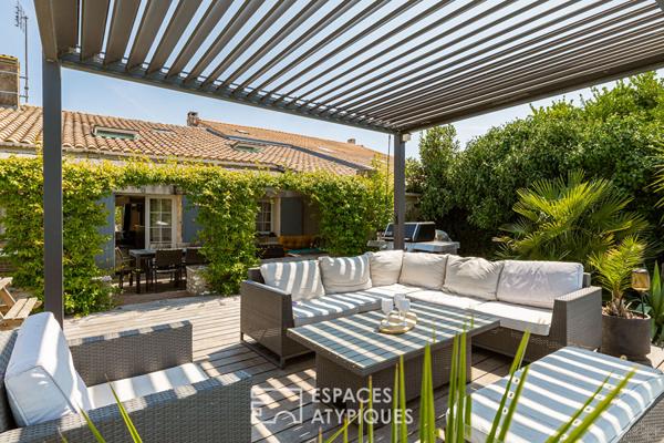 Cachotière familiale à deux pas des plages