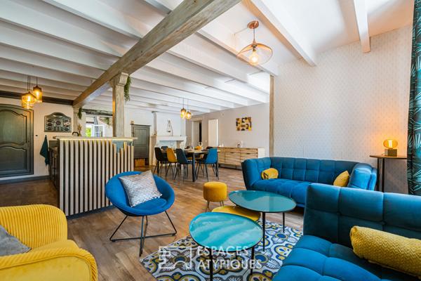 Cachotière familiale à deux pas des plages